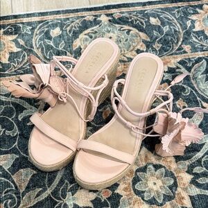 Cecelia New York Blush Espadrille Sandals
